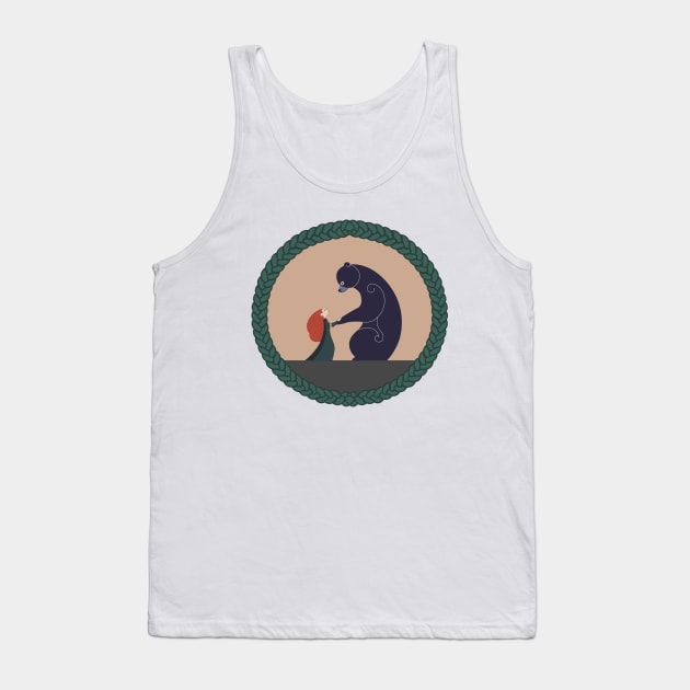 Brave tapestry Tank Top by AndyDesigns